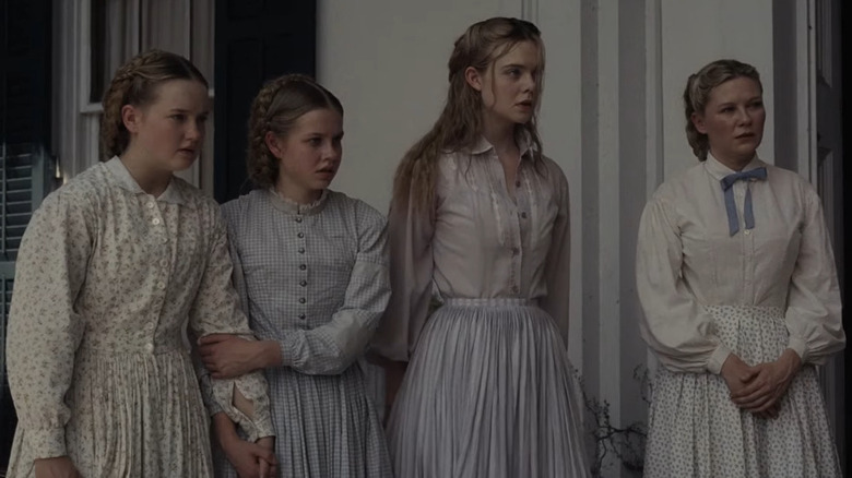 Angourie Rice with Elle Fanning and Kirsten Dunst