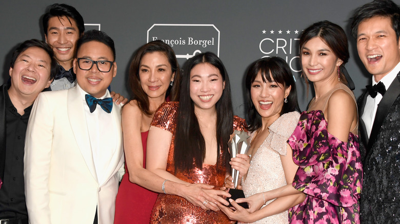 The cast of "Crazy Rich Asians"