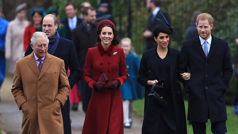 King Charles, Prince William, Kate Middleton, Meghan Markle, Prince Harry