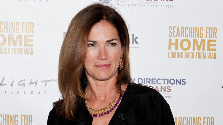 Kim Delaney posing