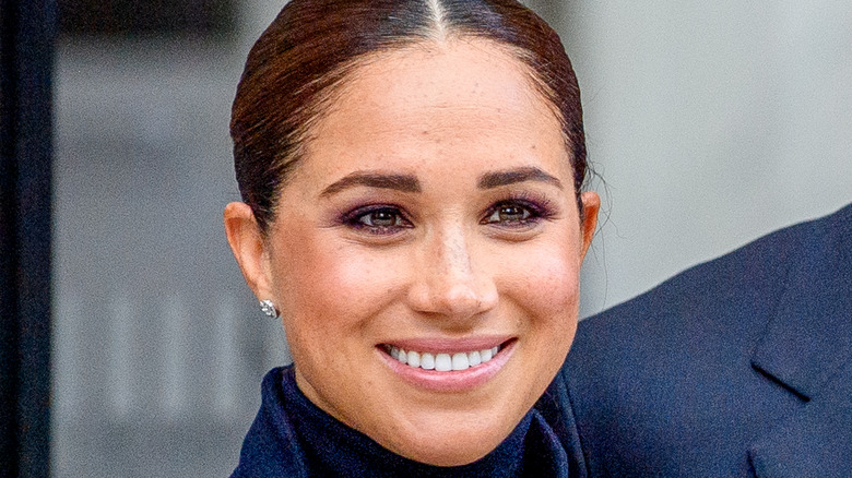 Meghan Markle smiling