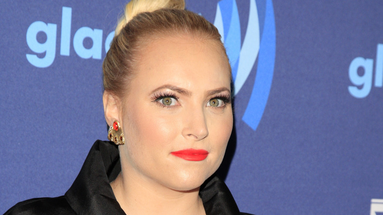 Meghan McCain staring intensely 