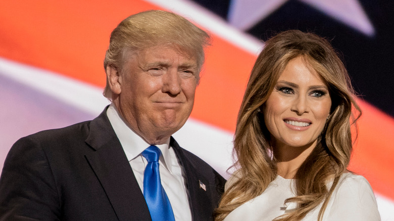 Donald and Melania Trump 2016