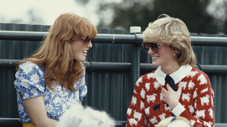 Fergie and Diana in the 80's