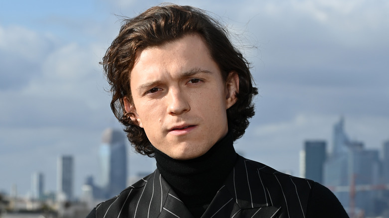 Tom Holland straight face