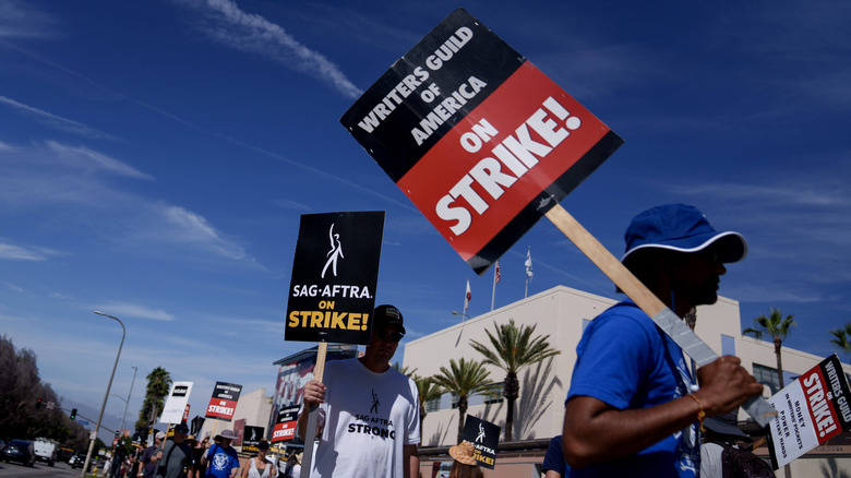 WGA and SAG-AFTRA on strike 