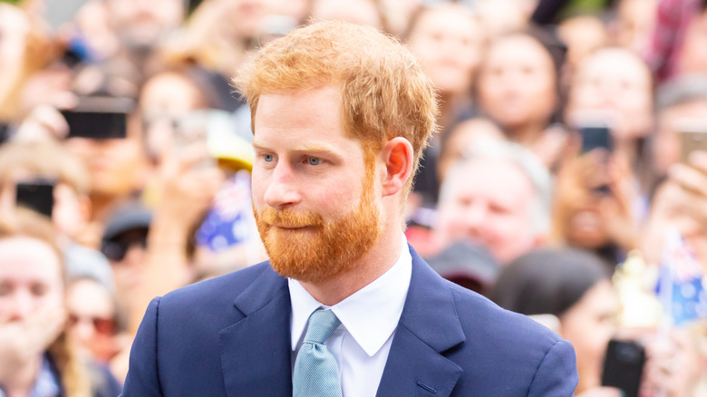 Prince Harry attends an event