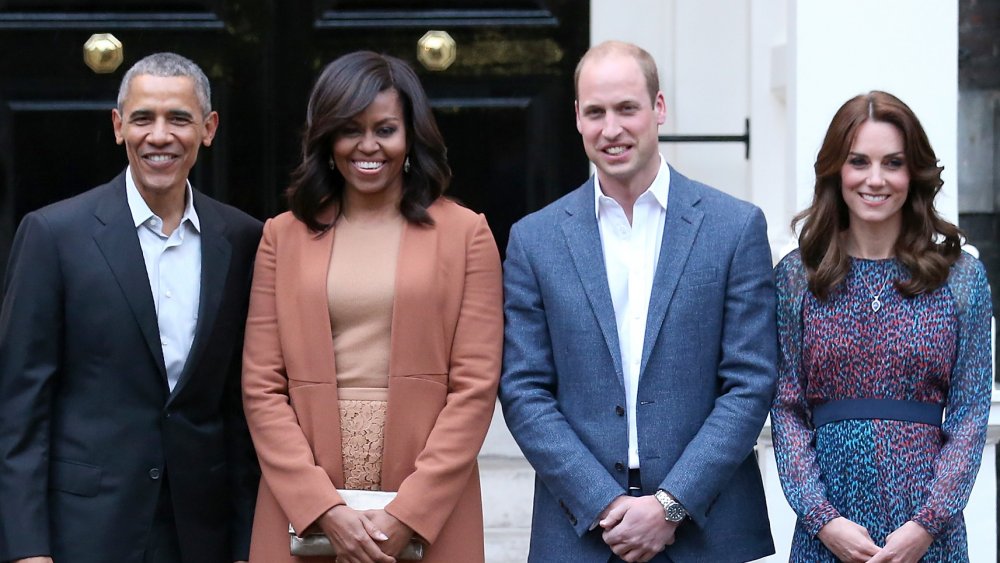 William and Kate with Barack and Michelle Obama