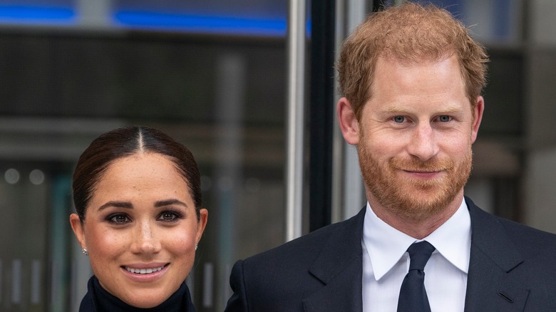 Prince Harry and Meghan Markle September 2021