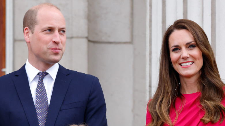 Prince William, Kate Middleton on the Buckingham Palace balcony