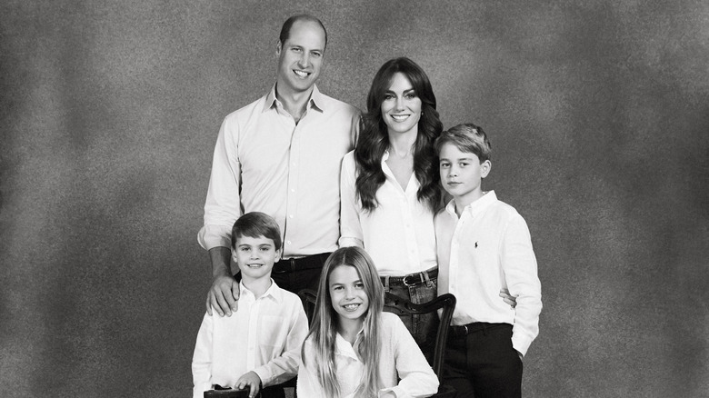 The royal family Christmas Card 2023