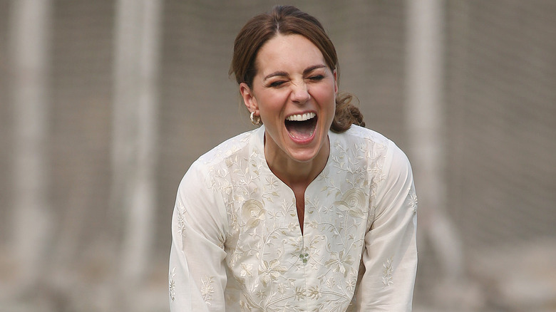 Kate Middleton laughing