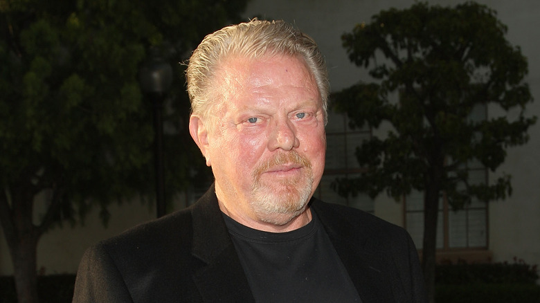 William Lucking posing at 'Sons of Anarchy' premiere