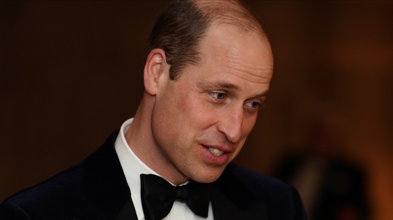 Prince William talking