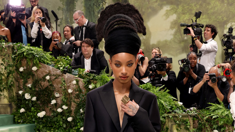 Willow Smith on the Met Gala red carpet