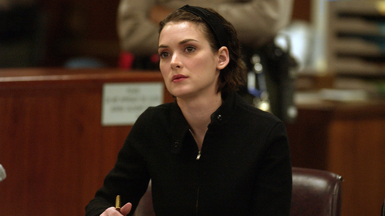 Winona Ryder in court