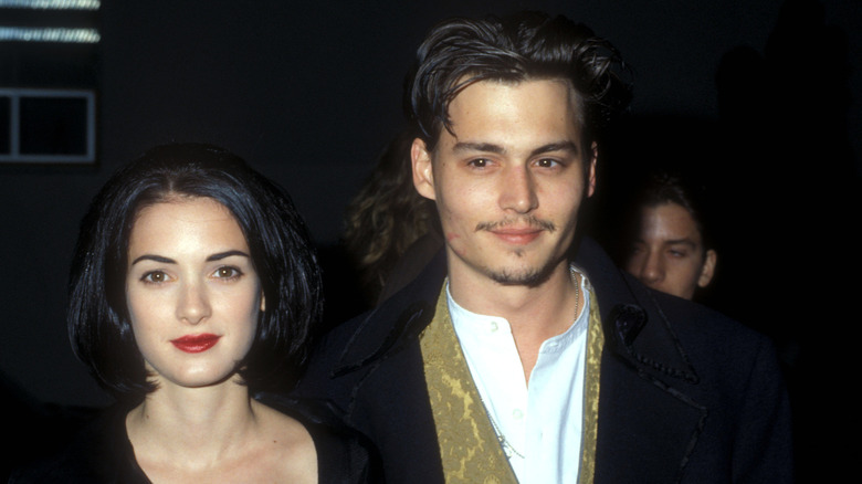 Winona Ryder and Johnny Depp