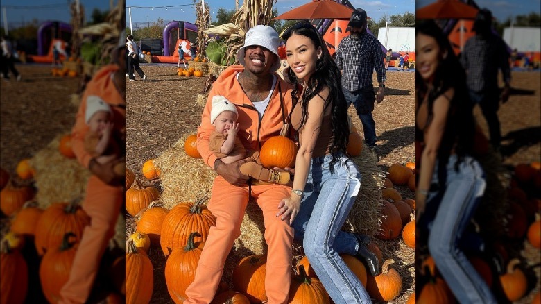 Nick Cannon, Legendary Love Cannon, and Bre Tiesi