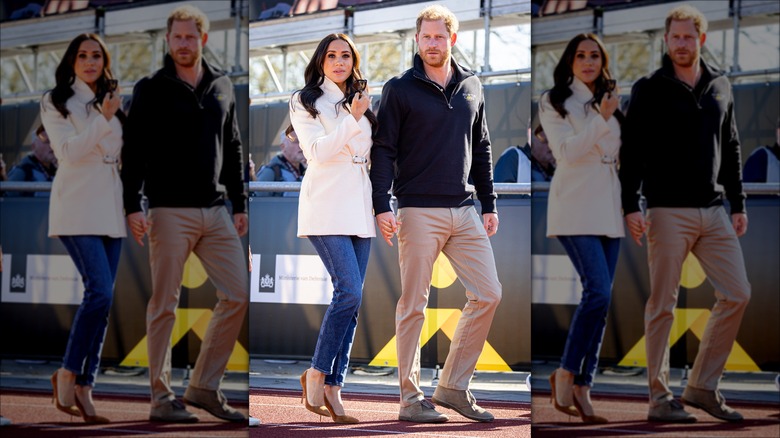 Meghan Markle in skinny jeans