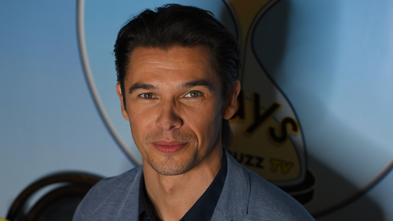 Paul Telfer at a Days of Our Lives fan event. 