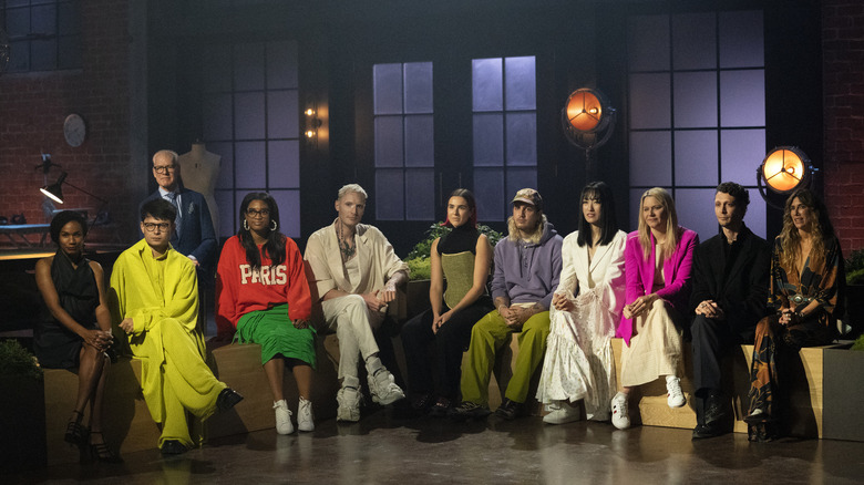 Making the Cut Season 3 designers sitting