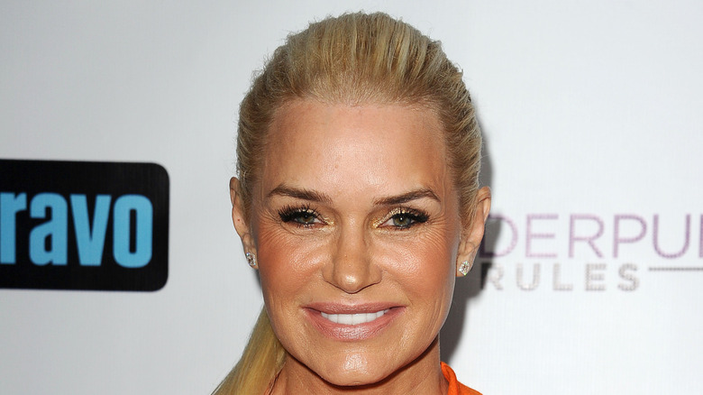 Yolanda Hadid smiling at the RHOBH and Vanderpump Rules premiere