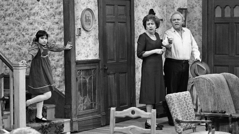 Scene from All in the Family TV show