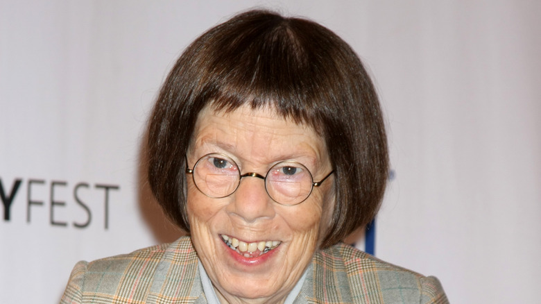 NCIS: LA actress Linda Hunt smiles on the red carpet