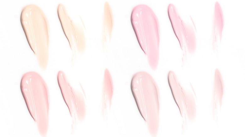 Primer swatches