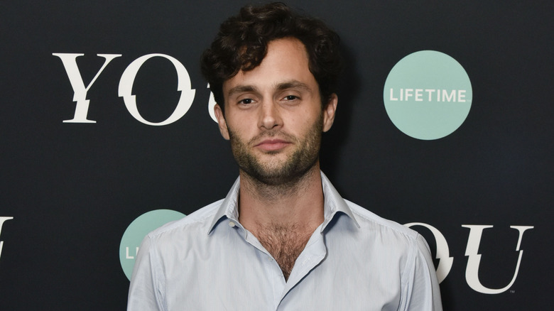 Penn Badgely on the red carpet