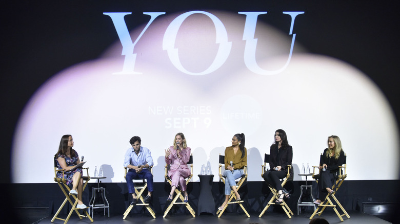 The cast of Netflix's You