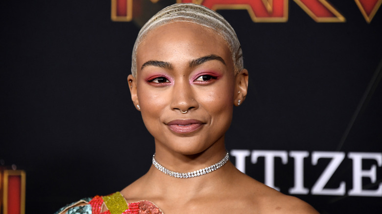 Tati Gabrielle on the red carpet