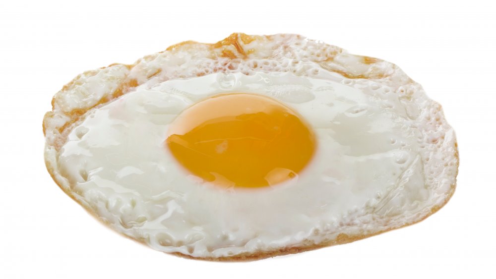 Fried grilled egg