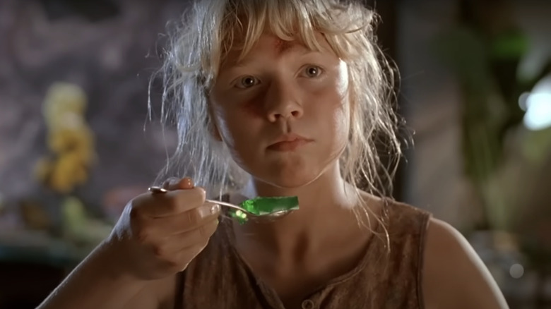 Ariana Richards in a scene from Jurassic Park