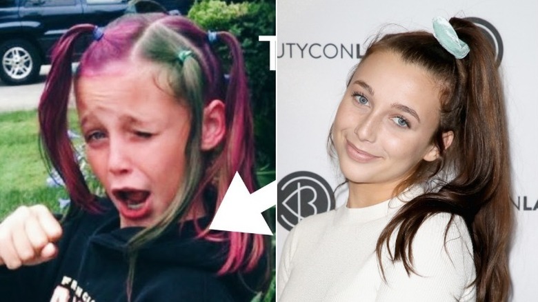 Emma Chamberlain as a kid