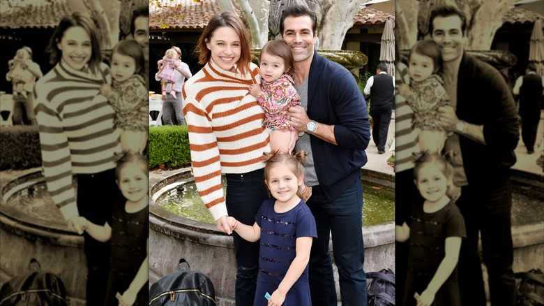 The Vilasuso family posing