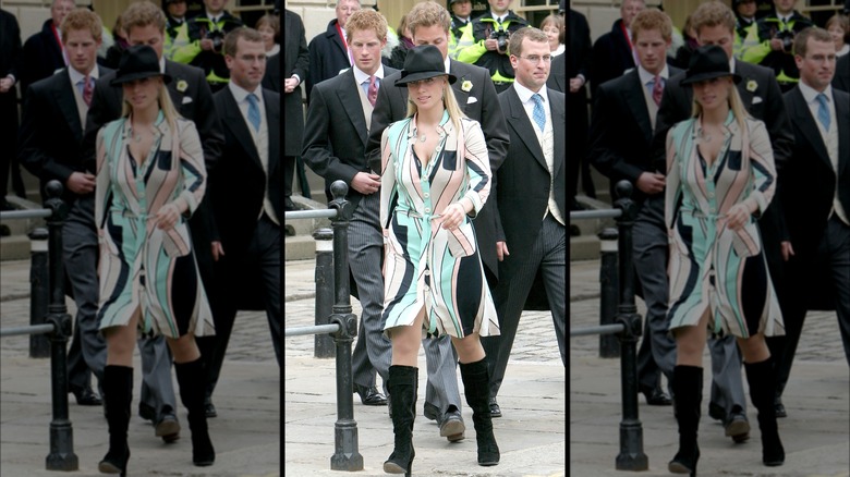 Zara Tindall in shirtdress