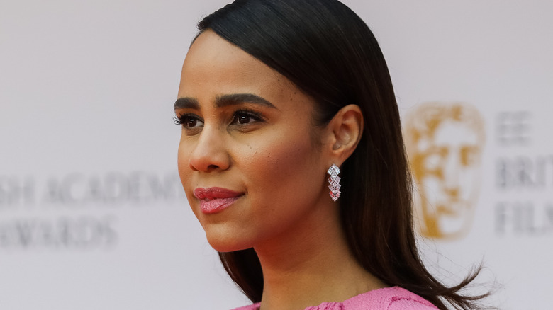 Zawe Ashton attending event