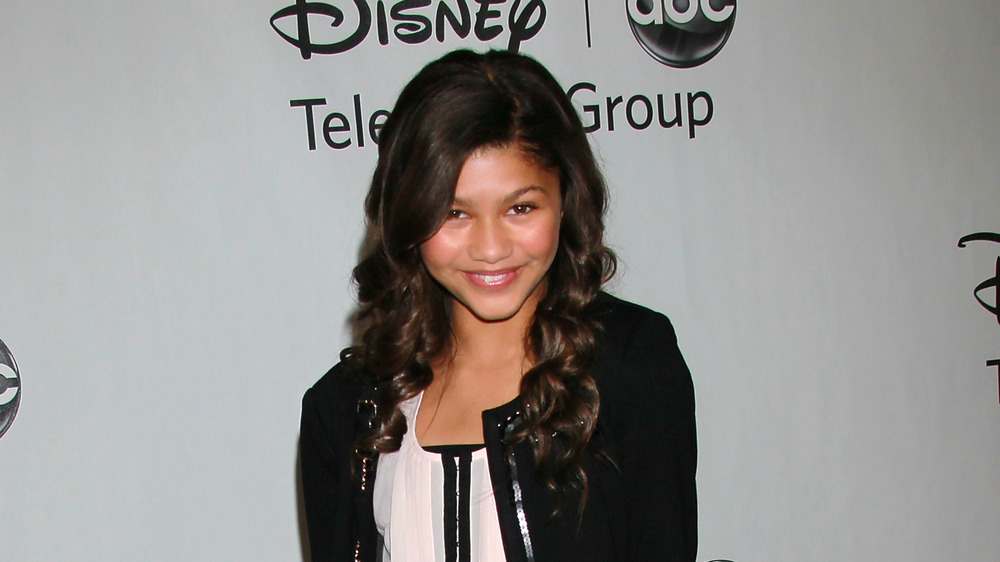 Young Zendaya at Disney event