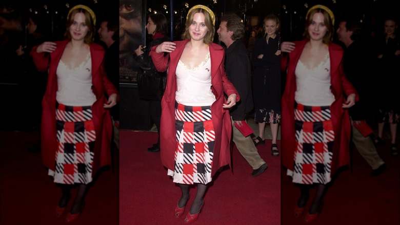 Zooey Deschanel at the 2001 premiere of "Hannibal"